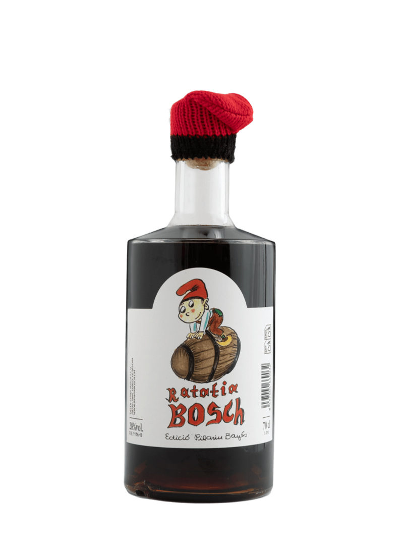Ratafia Bosch, edició especial Pilarín Bayés